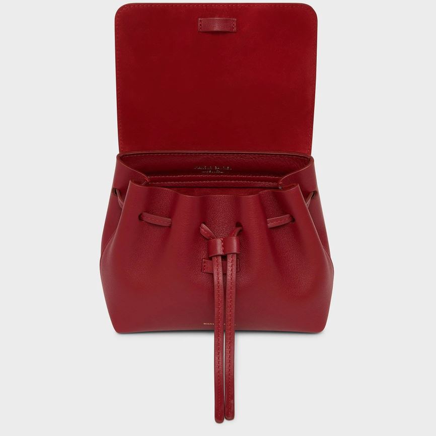 Women's Mansur Gavriel Mini Soft Lady Bucket Bags Red | AU 6715HL